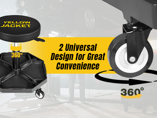garage seat stool creeper