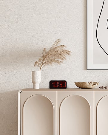 table clock digital