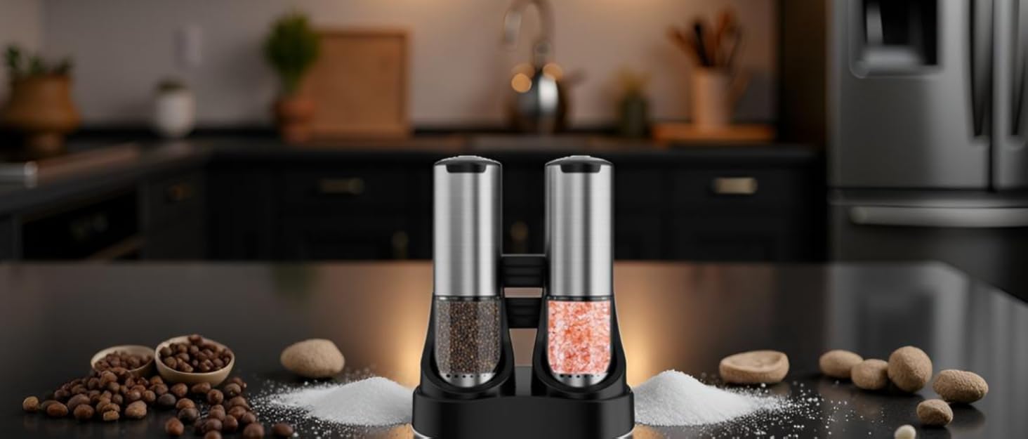 electric grinder salt and pepper set salt and pepper shakers set electric