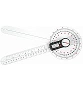 GemRed 12" Digital Goniometer for Joint Range of Motion ROM Measurement(GR311 New Version)