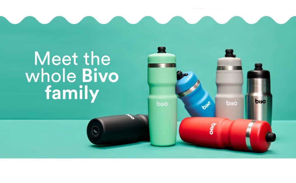 Bivo Metal Cycling Sport Bottles