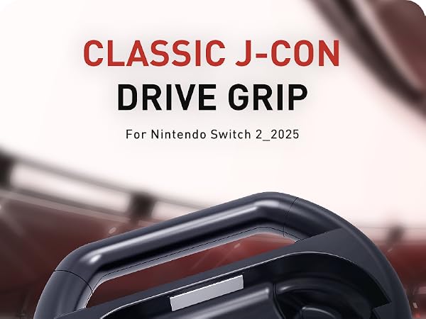 Steering Wheel for Nintendo Switch 2 JoyCons
