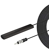 Bingfu Car Antenna Car Stereo FM AM Radio Antenna Car Adhesive Mount Hidden Patch Antenna for Veh...