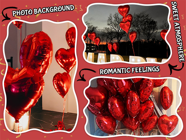heart balloons
