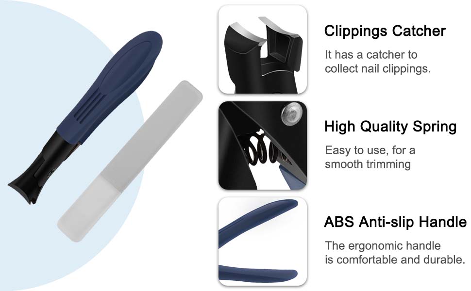 nail clippers for men women large toenail clippers for seniors thick toenails toe nail clippers