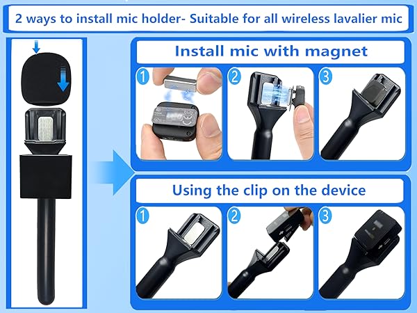 mic holder,wireless mic adapter,dji mic,dji mic 3,dji mic mini 2,rode wireless go 2,microfono rode