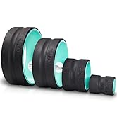 Chirp Wheel Foam Roller - Targeted Back &amp; Neck Pain Relief, Muscle Massage, Trigger Point Therapy...