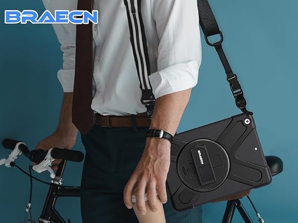 iPad 10.2 inch case with strap