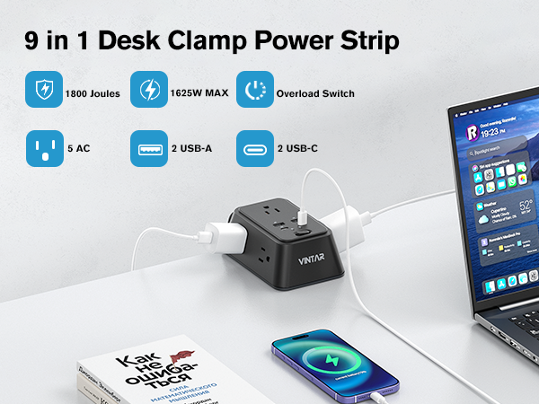 desk power strip