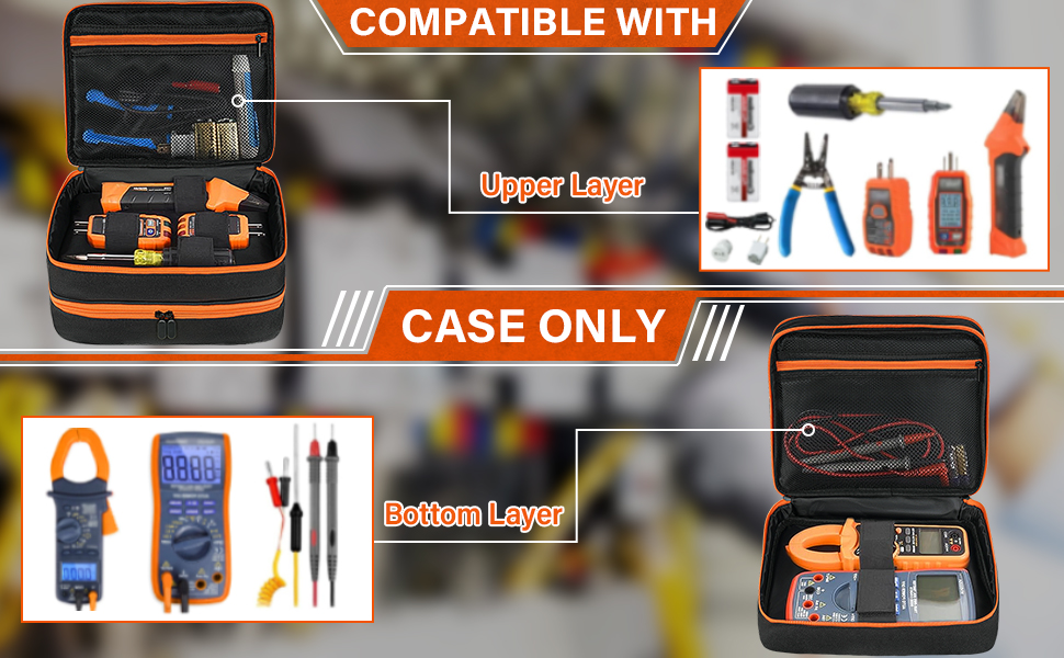 Carrying Case Compatible for Klein Tools ET310 AC Circuit Breaker Finder