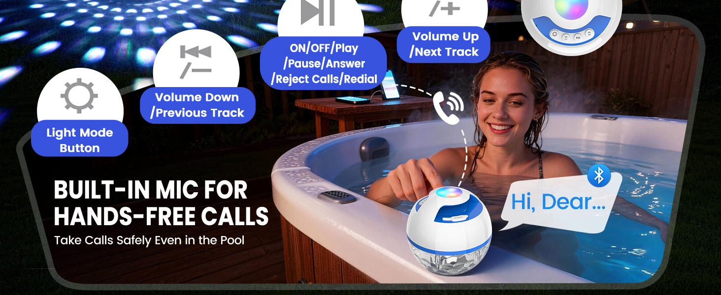 Wireless Pool Speaker
