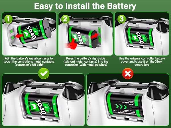 xbox controller rechargeable battery