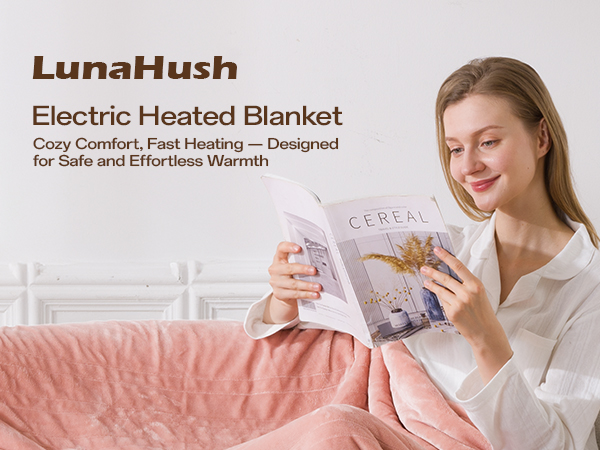 Heated Throw Electric Blanket