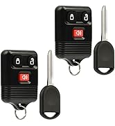 Car Key Fob Keyless Entry Remote fits Ford, Lincoln, Mercury, Mazda with Ignition Key (CWTWB1U331...
