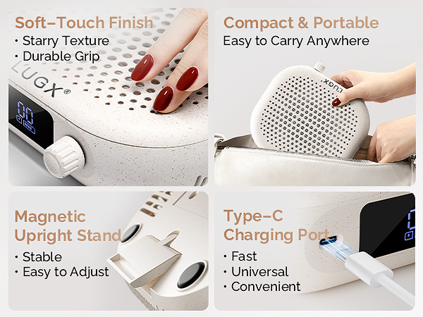 nail vacum dust collector