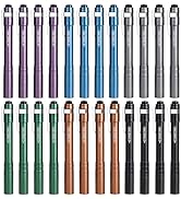 FASTPRO 24-Pack Pen Light, Aluminum LED Penlights with Batteries Included &amp; Pre-Installed, Pocket...