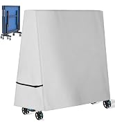 Ping Pong Table Cover Outdoor Waterproof, 600D Indoor Table Tennis Cover Fits Universal 9x5 FT Fo...