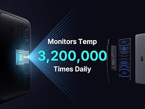 Monitors Charging Temp