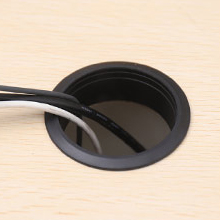 desk grommet 2 inch black 003