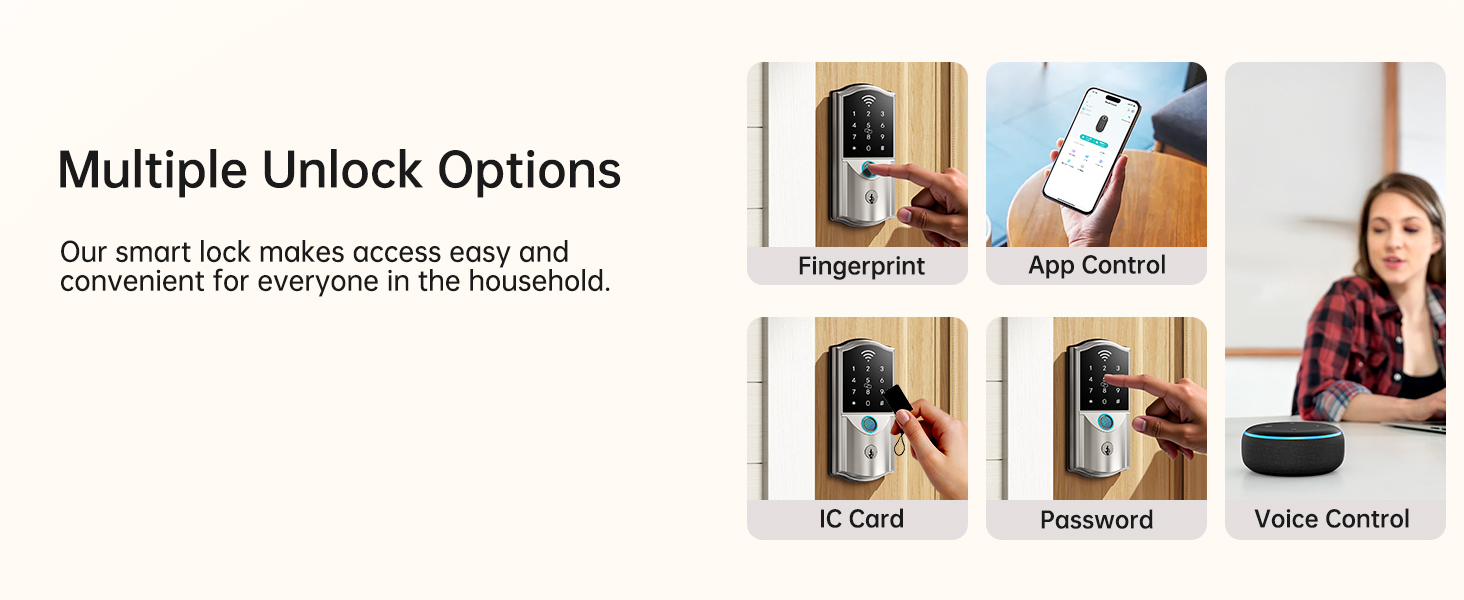Multiple Unlock Options