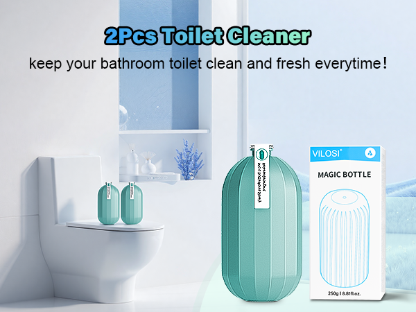 2Pcs Toilet Cleaner for bathroom