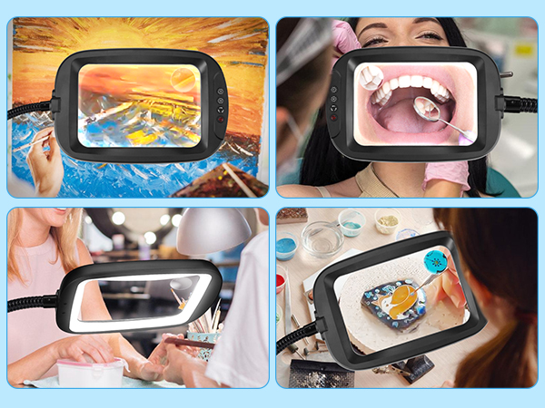 Large floor Magnifying lamp