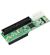 SinLoon SATA Female to 40 pin Male 3.5 inch IDE Adapter for PC and Mac Computer to SATA Hard Driv...