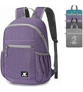 SKYSPER Anti Theft Hiking Backpack RFID Packable Travel Daypack Lightweight Foldable Back Pack fo...