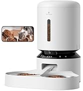 PETLIBRO Automatic Cat Feeder with Camera for Two Cats, 1080P HD Video with Night Vision, 5G WiFi...