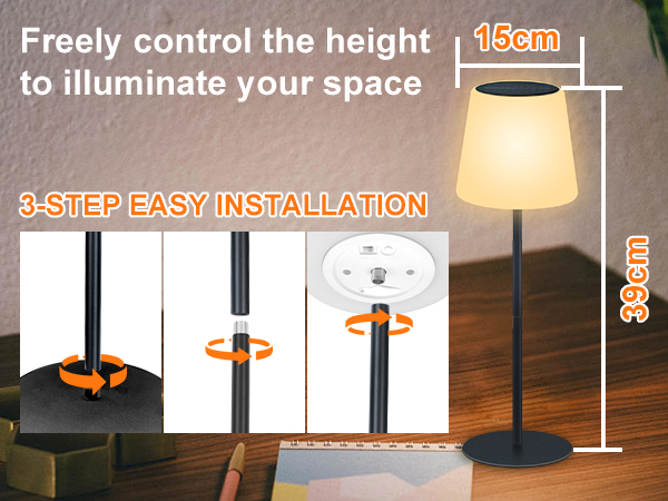 outdoor solar lamp