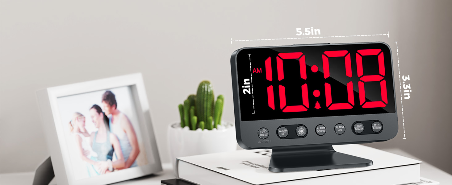 alarm clocks for bedrooms