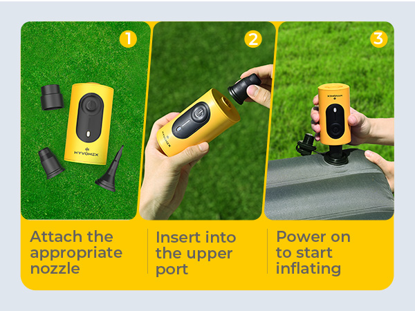Portable Air Pump for Inflatables