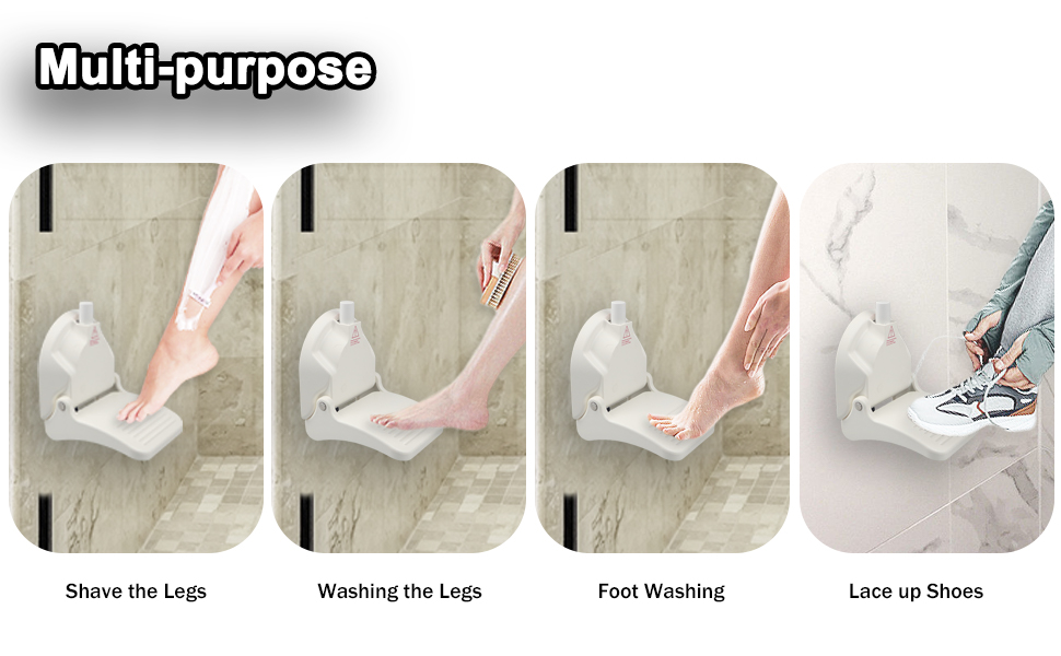 shower shaving foot rest shower foot stool shower foot pedal for shaving legs