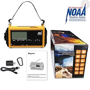 crank radio flashlight