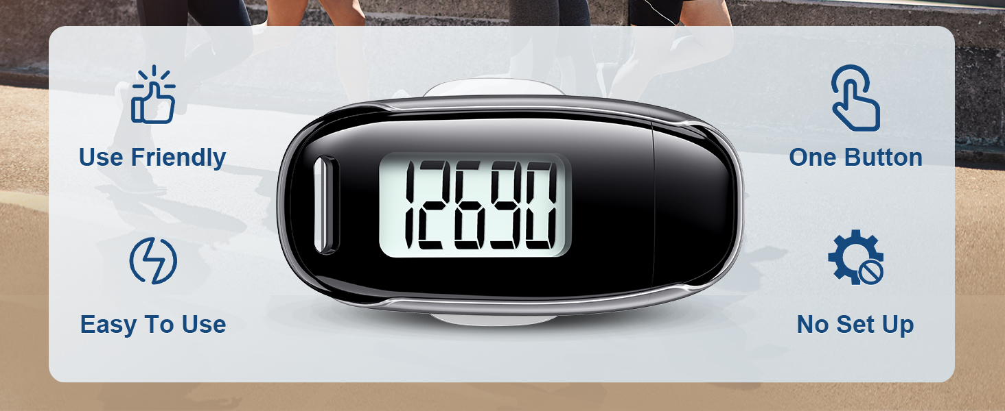 3D Pedometer for Walking
