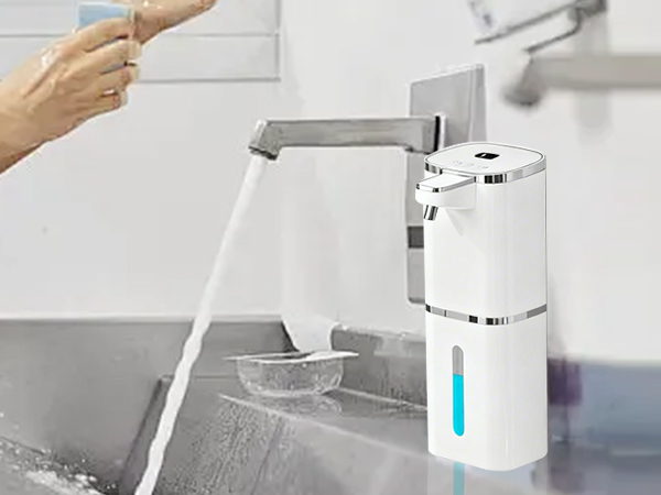 The automatic soap dispenser touchless is designed for versatility