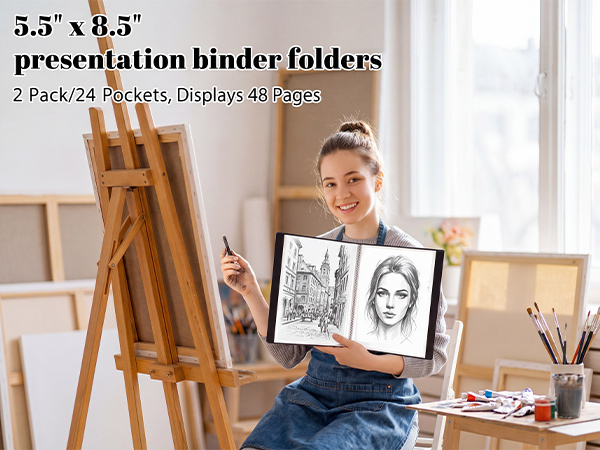 Presentation Binder with Sleeves