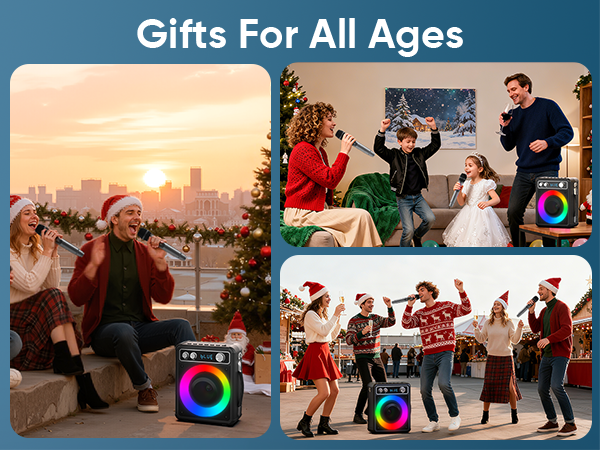 karaoke machine Christmas gifts for family