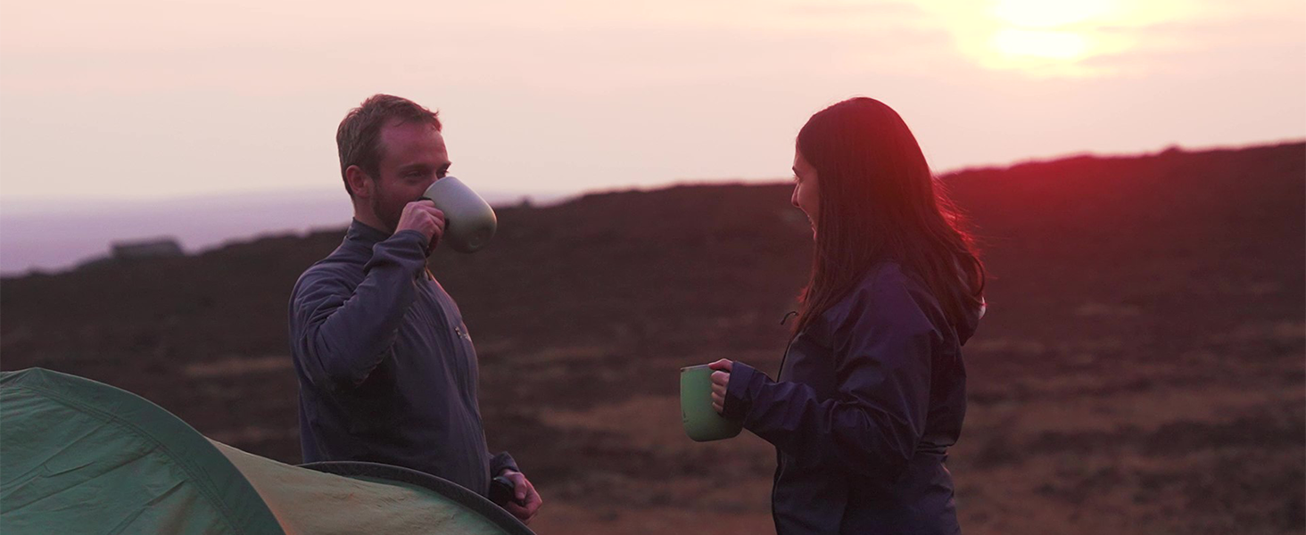 coffee mug with lid and handle