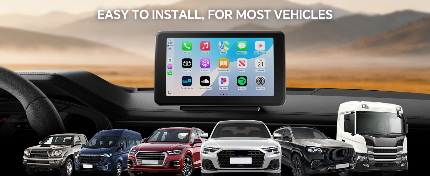 portable wireless carplay