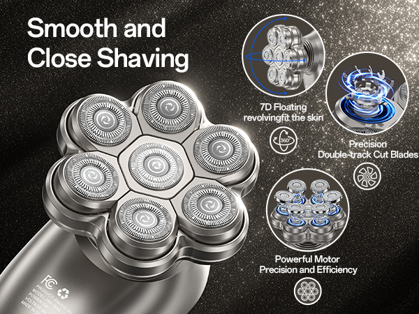electric head shavers for bald men