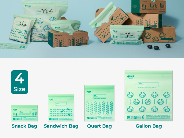 compost food storage bags A+MOB6