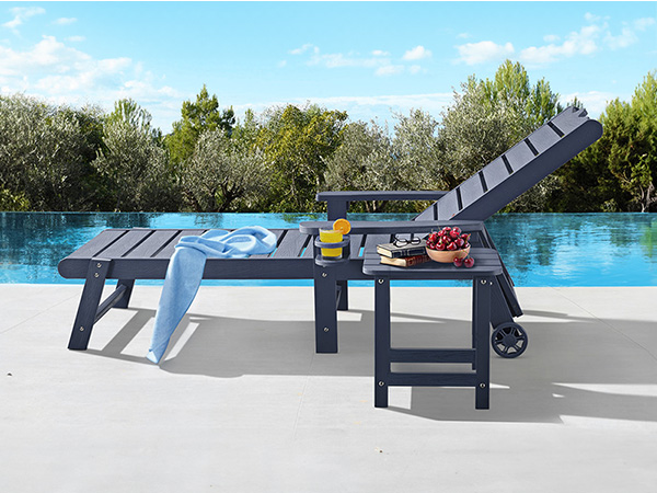 Chaise Lounge side table