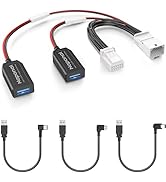 Naponal GPS Dash Cam Power Adapter,(12Pin Type C Connector) Mirror Camera Radar Charger Station G...