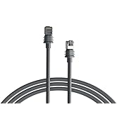 Steinwhale Ethernet Cable for Starlink Standard/Gen 3 and Mini 3M/10FT, Waterproof Barrel Jack, 2...