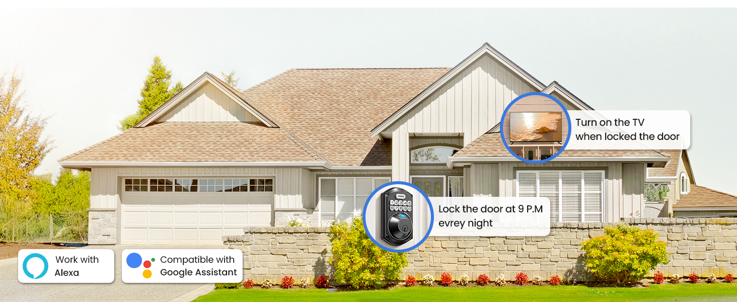 digital door lock with keypad set