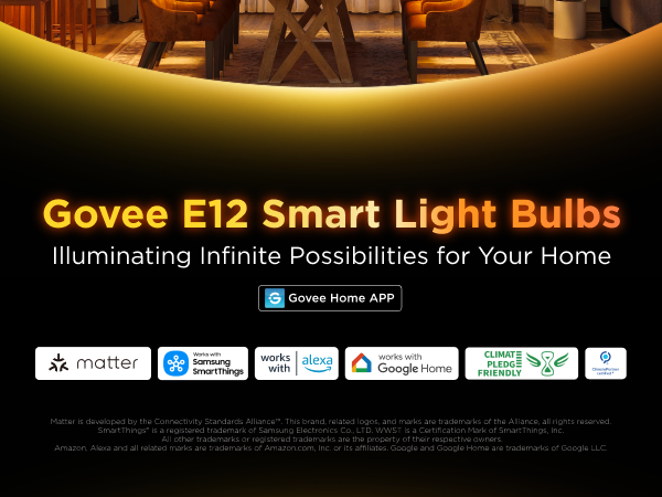 Govee E12 Smart Light Bulbs