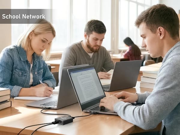 ethernet cable splitter 1 in 2 out