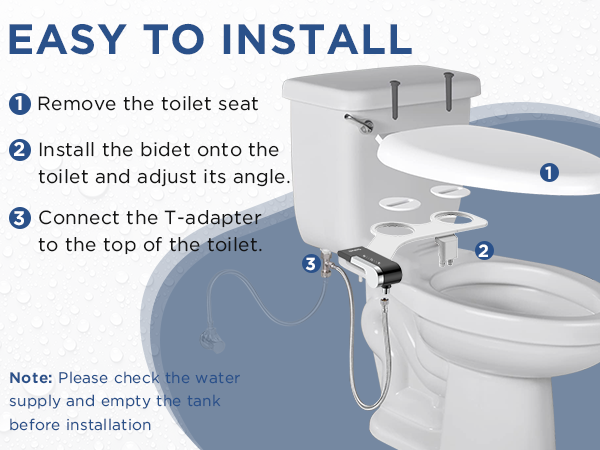 bidet attachment
