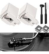 2+2Pack Record Player Needle Replacement for ATN3600L, Windspeed Turntable Stylus Compatible with...